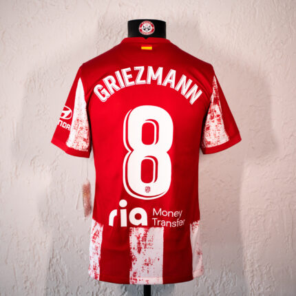 Tricou Atletico Madrid Home 2021-22 GRIEZMANN #8 S